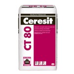 Купить штукатурно-клеевую смесь Ceresit CT 80 для пенополистирольных и минераловатных плит