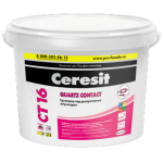 Купить фасадную грунтовку Ceresit CT16 под нанесение штукатурок 10л по цене производителя