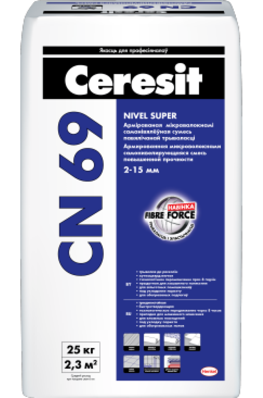 Ceresit CN 69 Самовыравнивающаяся смесь