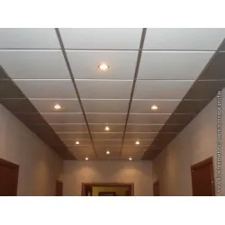 Кассета 595×595 Line белый, без перфорации