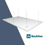 Акустический остров Rockfon Eclipse — улучшение акустики и современный дизайн